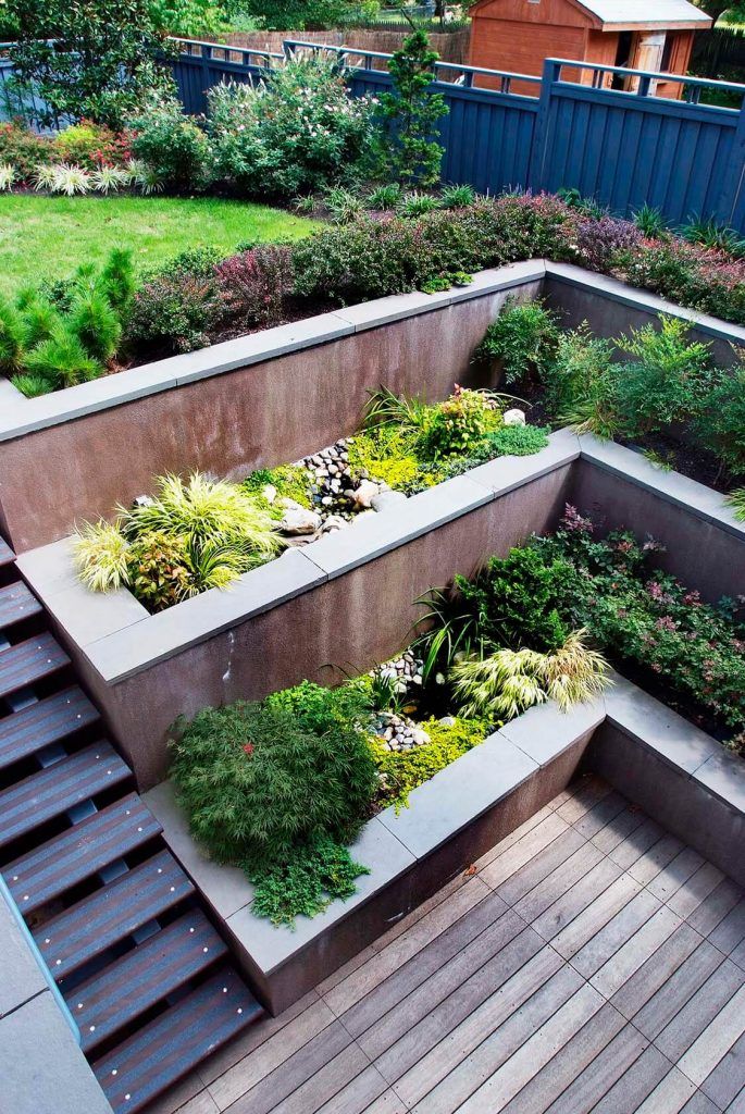 33 Beautiful Built-In Planter Ideas to Upgrade Your Outdoor Space .