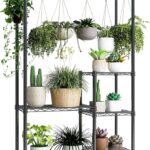 Amazon.com: Xiofio Plant Stands for Indoor Plantsd Outdoor Plant .