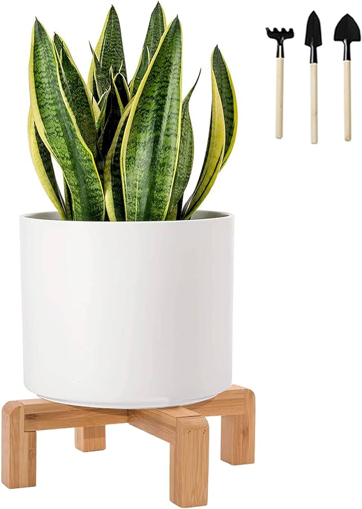 Amazon.com: ARTORA Small Wood Plant Stand, Mid Century Modern .