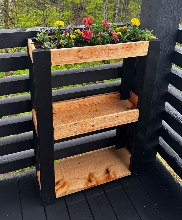 3-Tier Shelf Modern Outdoor Plant Stand | DIY Projects and Ide