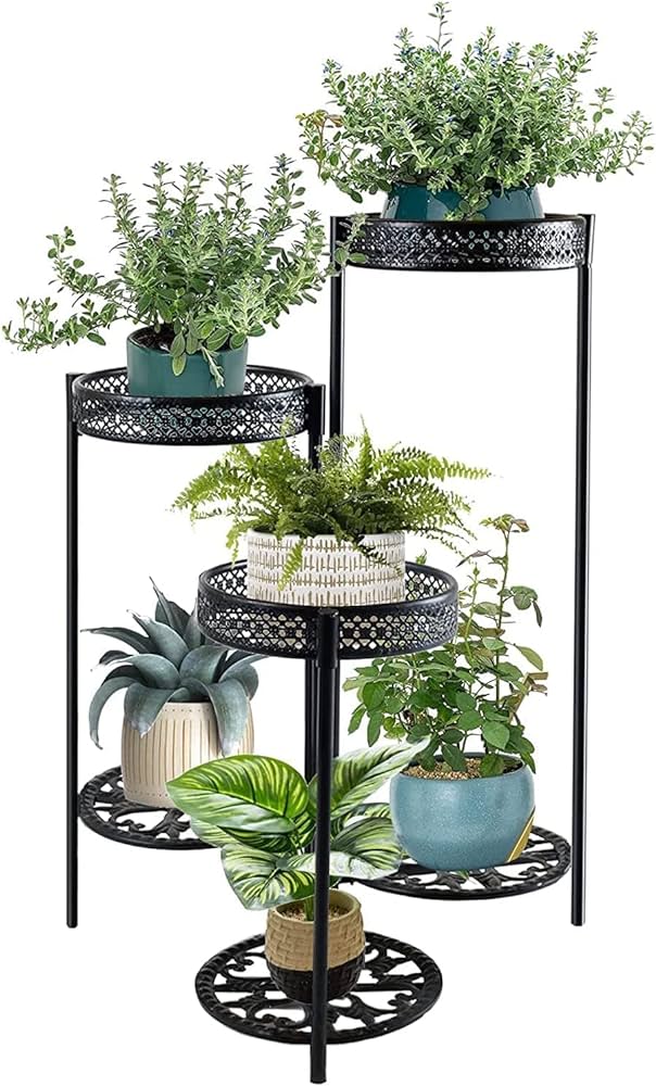 Amazon.com: Plant Stand 6 Tier Indoor Outdoor Multiple Flower Pot .