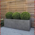 Enclave Trough 1500 Planter - Extra Large Mid-Grey Grp Trough .