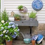 Potting Area | Garden sink, Garden inspiration, Outdoor sin