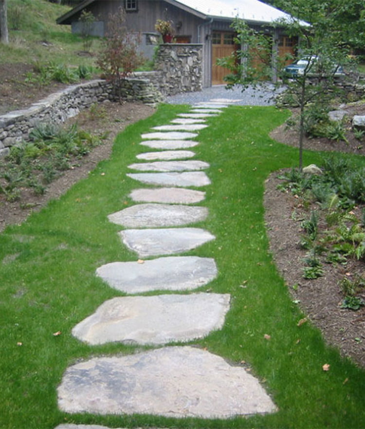 Garden Path Stepping Stones - New England Fieldsto