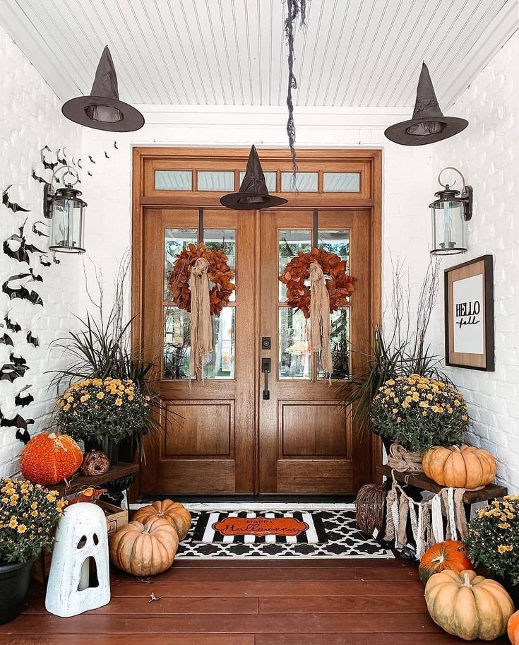 36 Scary Good Halloween Porch Du00e9cor Ideas for a Spooky Welcome .