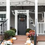 Halloween Front Porch Decor Ideas | Fun & Festive - Cherished Bli