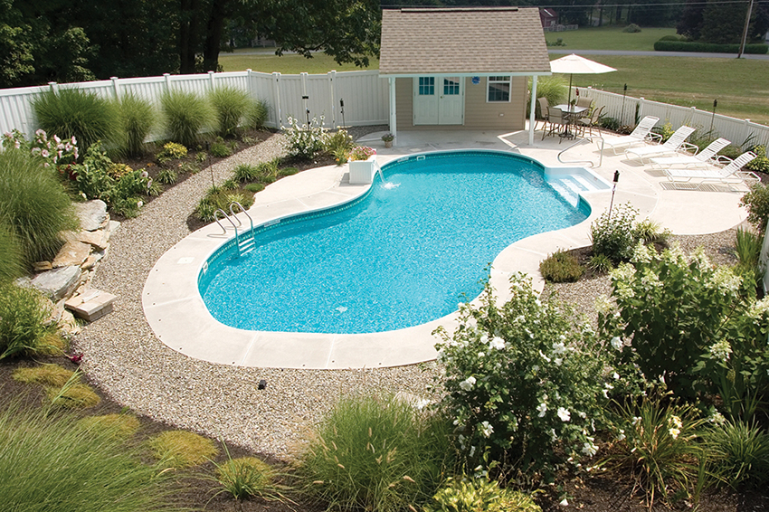 5 Easy Pool Landscaping Ideas for 2017 - Crystal Pools, In