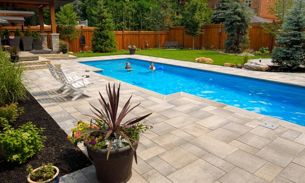 Above Ground Pool Landscaping Ideas On A Budget | Viking Capit