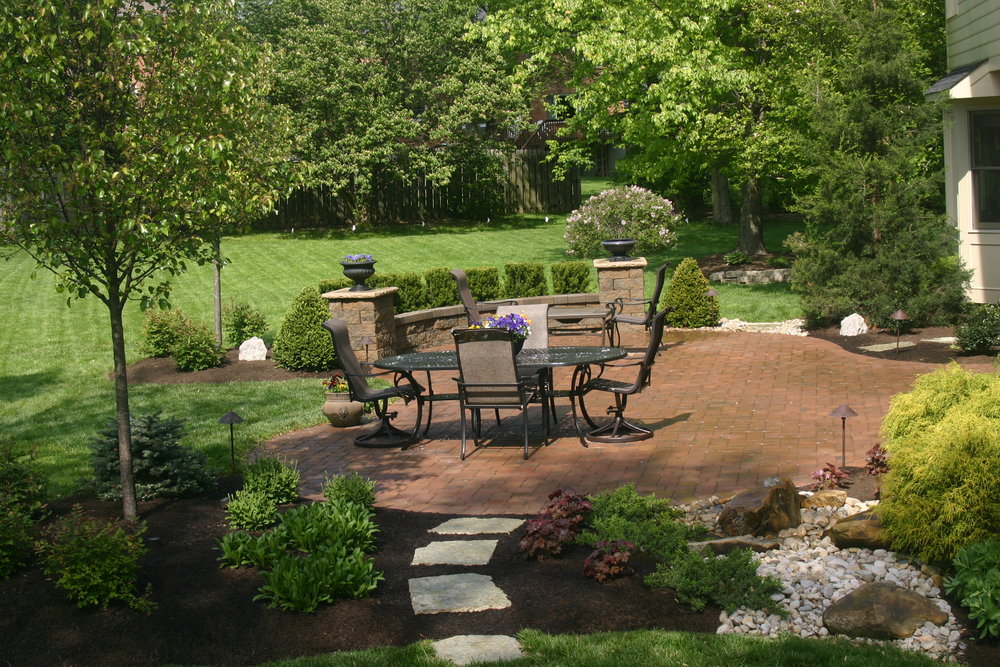 Before and After: A Dated Deck Becomes a Timeless Paver Patio .