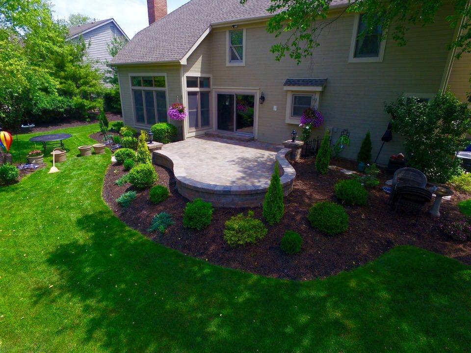 Landscaping to Showcase and Highlight the Home in Hilliard, OH .