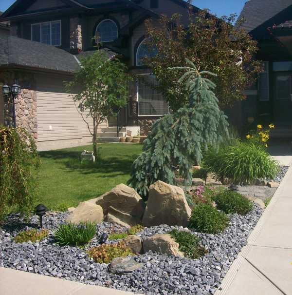 Driveway Landscaping Pho