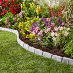 Expert Gardener Faux Stone No-Dig Landscape Edging, 10-ft .