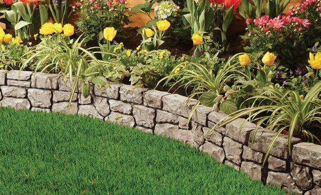 StoneWall Border™ Realistic Landscape Edging - Dal