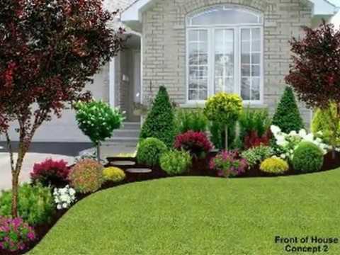 Front Yard Landscaping ideas | Cheap Landscaping Ideas - YouTu