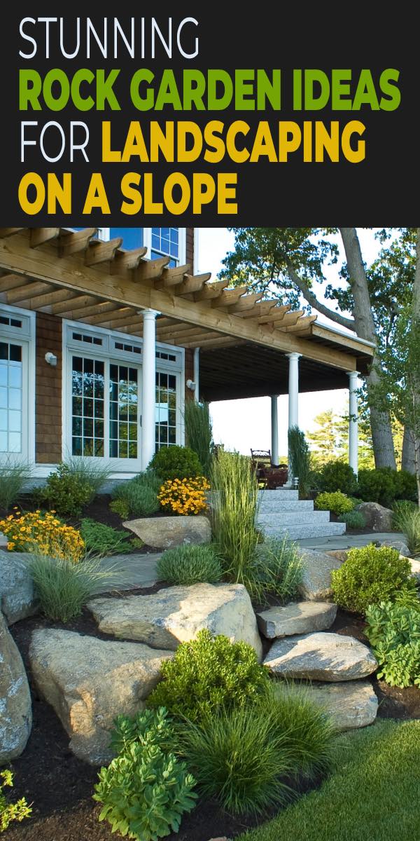 Stunning Rock Garden Ideas for Landscaping on a Slope • The Garden .