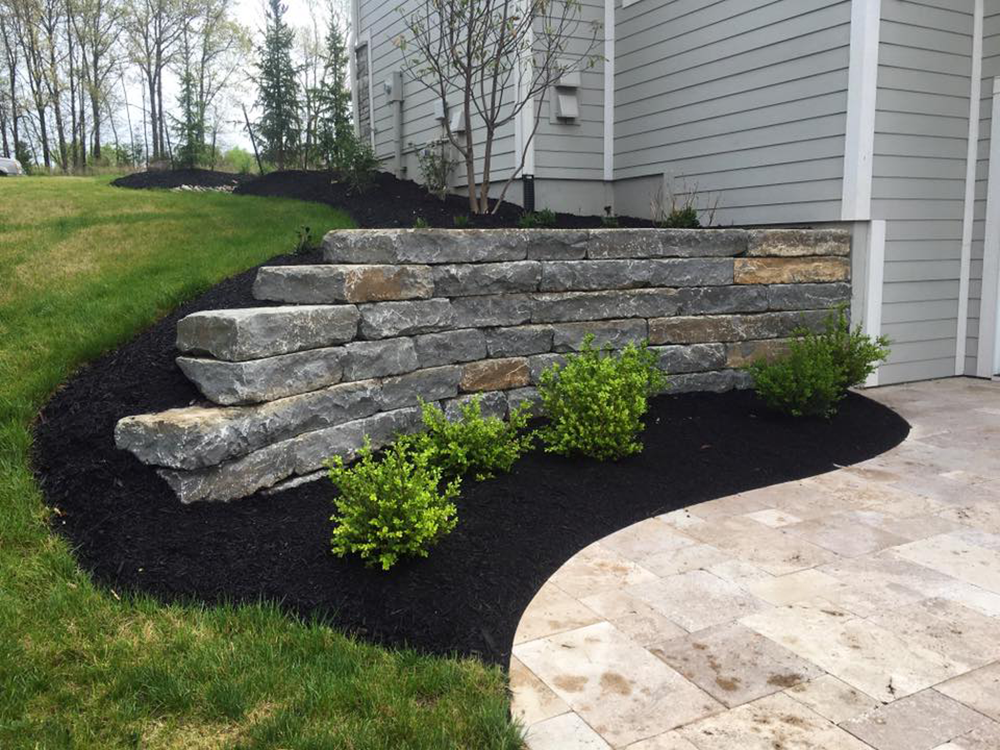 Stone Retaining Wall Landscapers – Gradex Compa