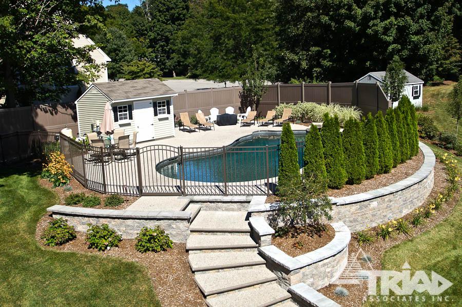 8 Sloped Backyard Ideas You'll Love from Triad Associat