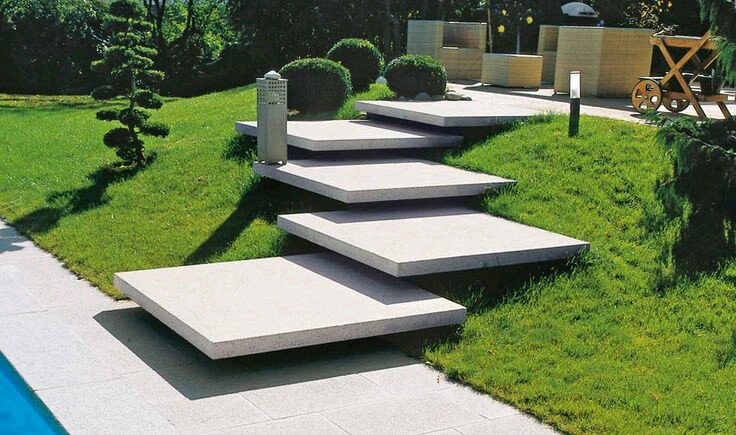 Dream Yard Team on X: "Beautiful idea of landscaping Steps. #slope .