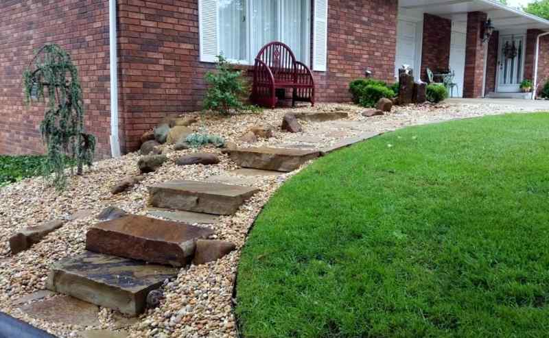 Stone Steps: Why Use Natural Stone for Landscape Steps On a Slope .