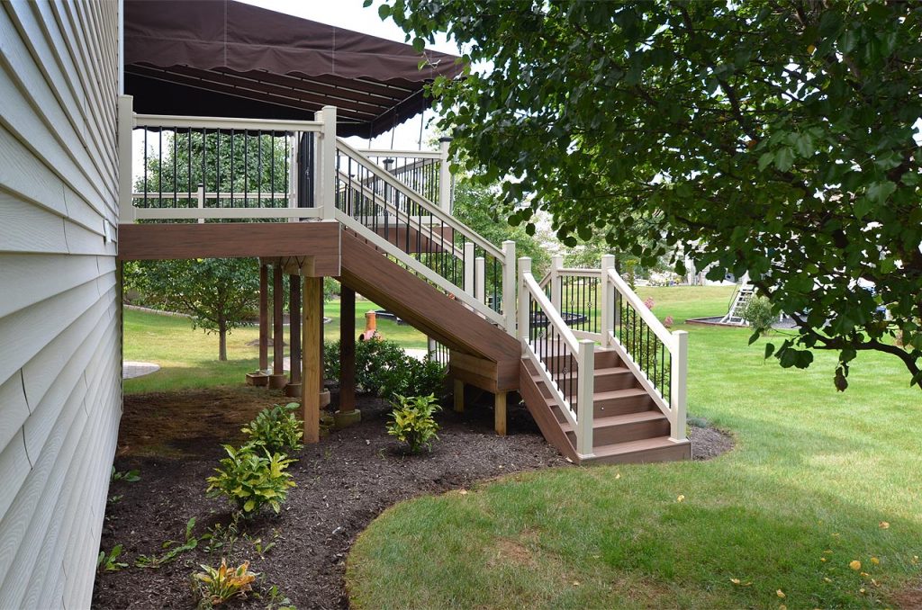 Deck Project Canopy & Hardscape | Breyer Constructi