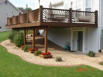 Under The Deck Landscaping | Under deck landscaping, Deck .