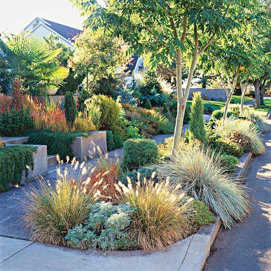 Landscaping with Ornamental Grasses | The Happy Hous