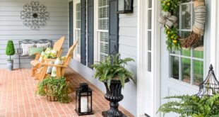 Spring Front Porch Tour And Decorating Ideas | Worthing Cou