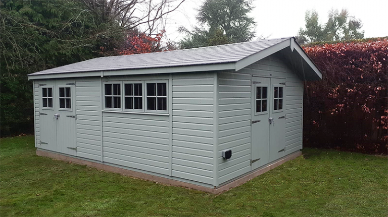 14 x 20ft Large Garden Shed | Tailor-made Garden Buildings Ref: 240