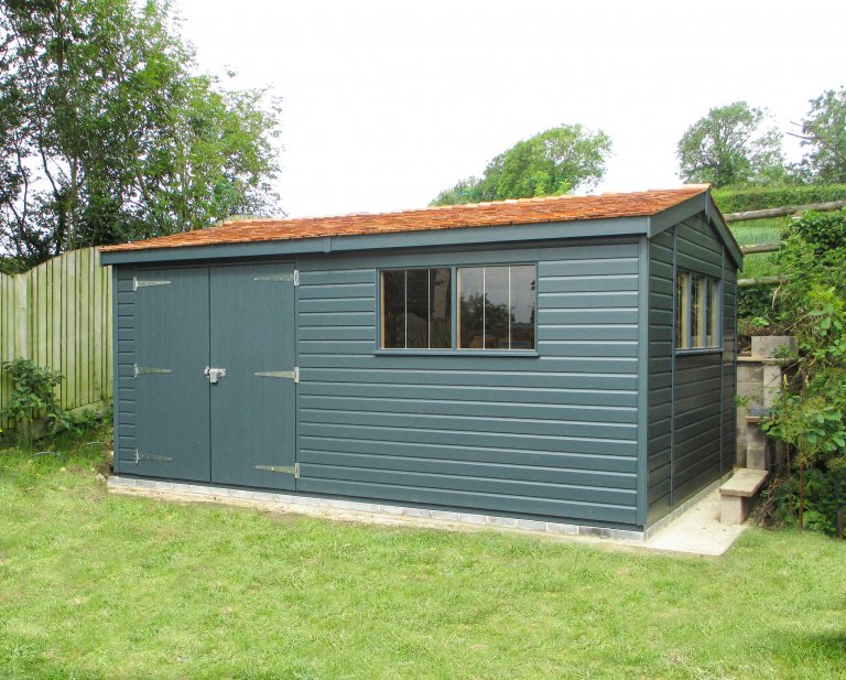 16 x 14ft Hand-crafted Superior Shed | Ref: 202