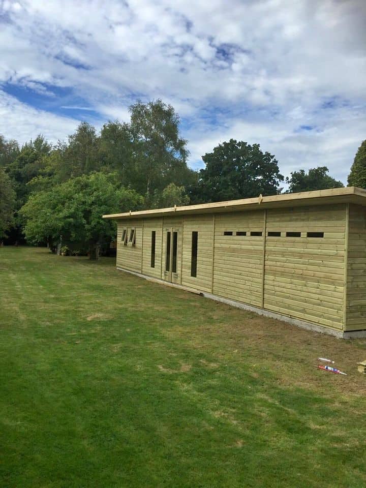 48 x 10 Shed - Large Wooden Garden Buildings - Midlands She