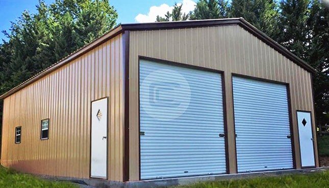 28x40 Prefab Garage Workshop -Buy Metal Garage-Workshop Onli