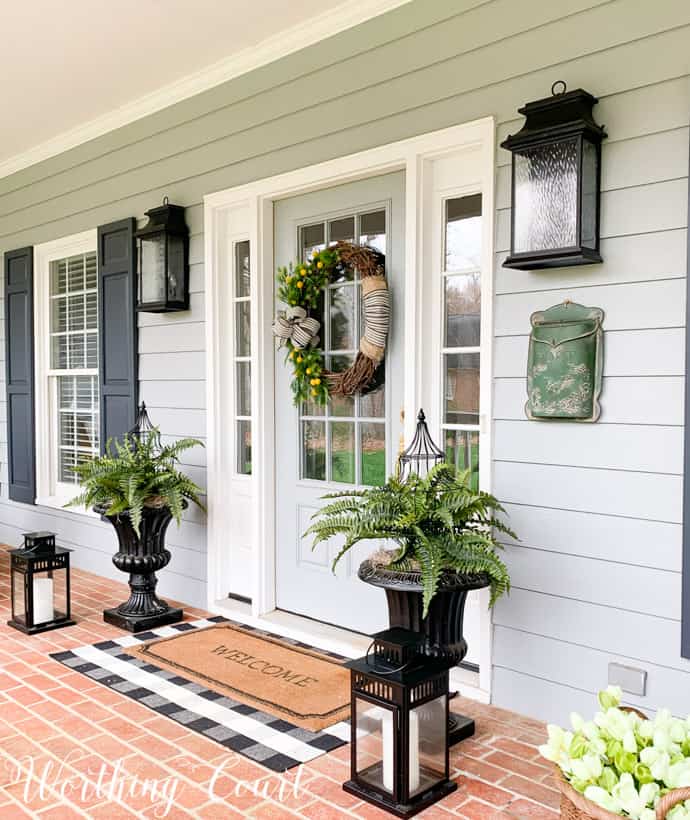 Spring Front Porch Tour And Decorating Ideas | Worthing Cou