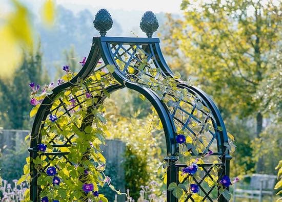 Manufacturer of luxurious metal garden structures for discerning .