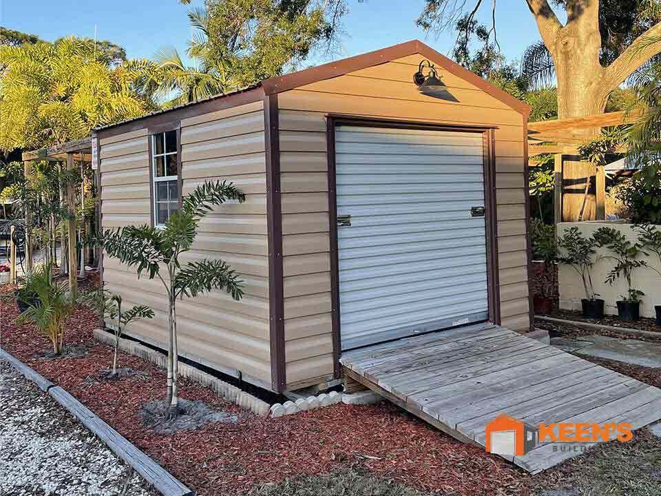 Metal Storage Sheds | 100+ Design Options | Keen's Buildin