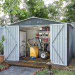 Amazon.com : Evedy Outdoor Shed - 10 x 8 FT Storage Sheds .