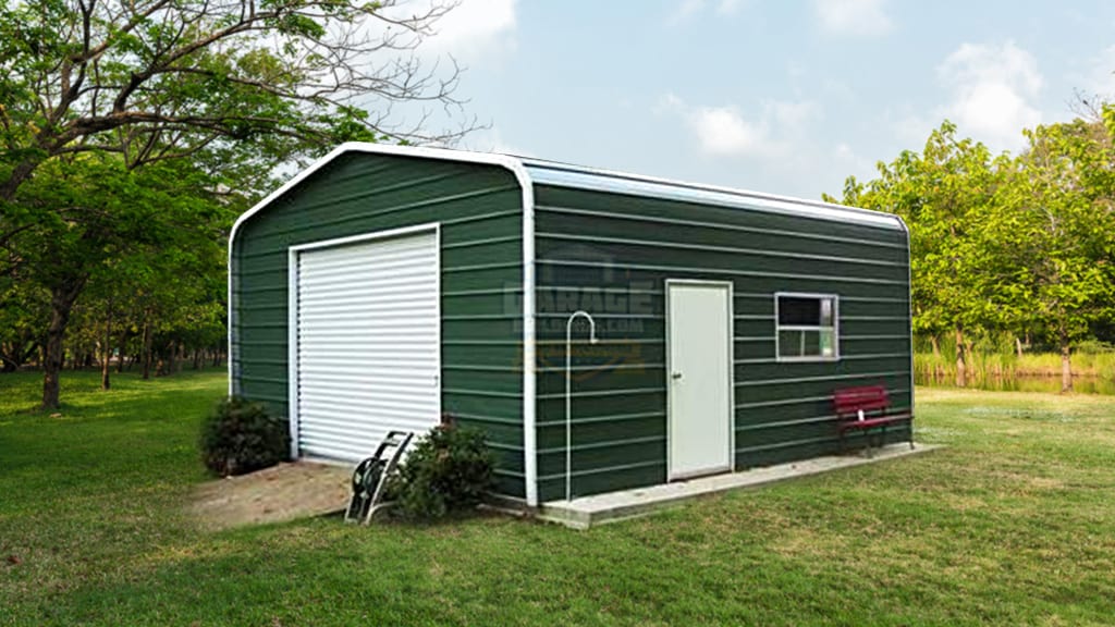 Order 12'x20' Regular Enclosed Shed Online With Free Delivery .