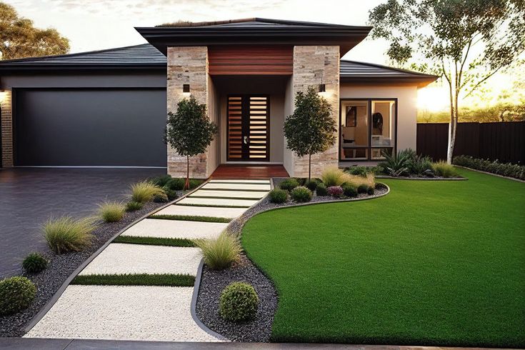 How to Make Your Front Yard Look Expensive | Front yard design .