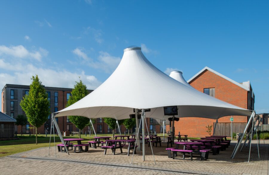 Tensile Canopies | Standard Fabric Canopies | Base Structur