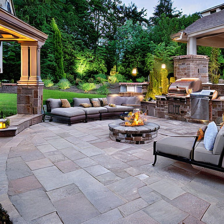 Luxury Outdoor Living Spac