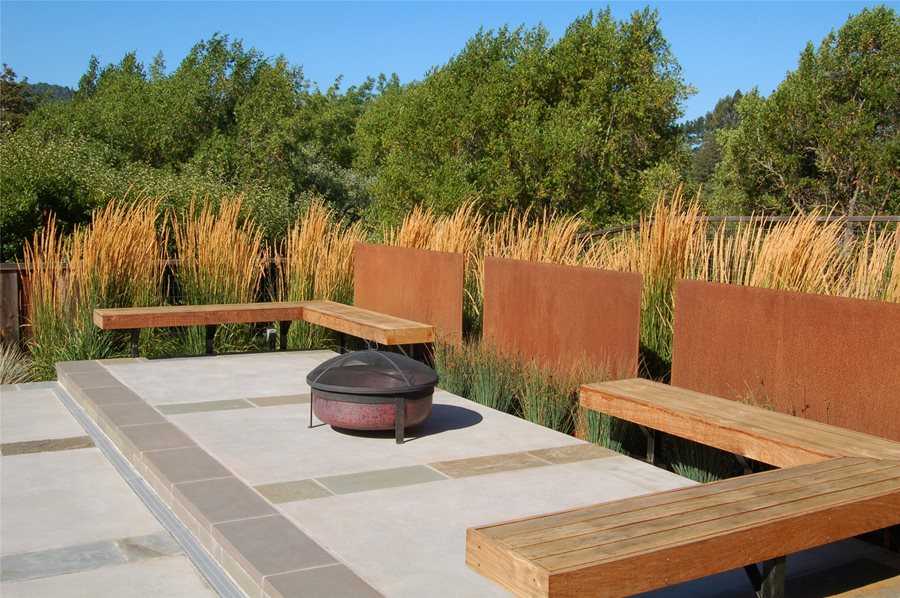 Built In Patio Seating - Landscaping Netwo