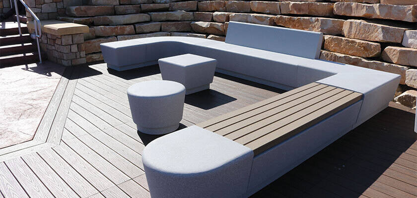 14 Public Outdoor Seating Design Ideas | Wausau Ti