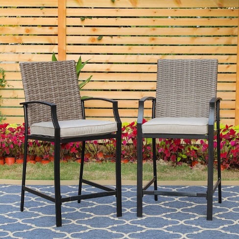 2pk Outdoor Bar Stools - Captiva Designs : Targ