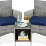 Amazon.com: Best Choice Products 3-Piece Outdoor Wicker .