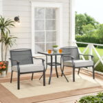 Mainstays Alexandra Square 3-Piece Steel Outdoor Furniture Patio .