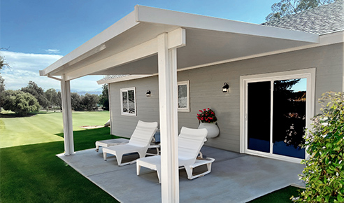 Solid Patio Covers - Soltech Patio Cove