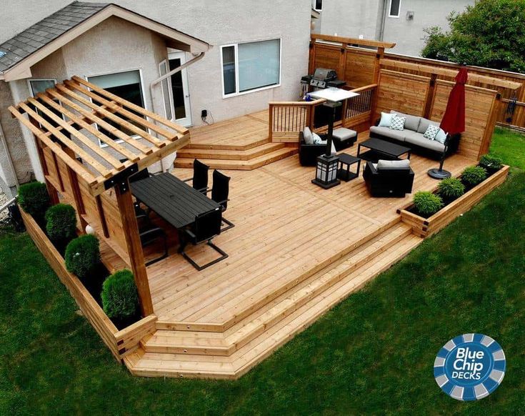 Outdoor Deck Privacy Ide