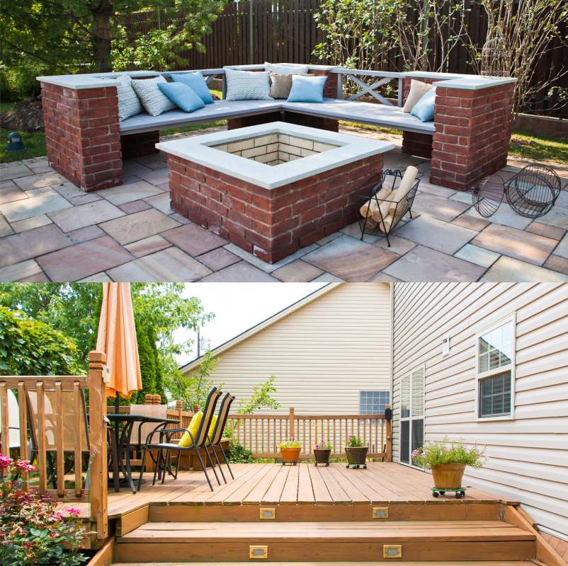 Natural Stone vs Wood Deck: Which Is the Best for Patio Are