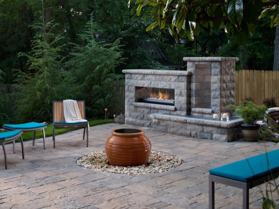 45 Beautiful Outdoor Fireplace Ideas | Install-It-Dire