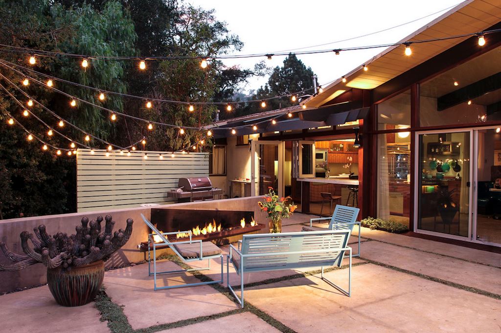 Lighting for an Outdoor Living Space - Flip The Swit