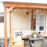 DIY Freestanding Patio Cover - The Duvall Homeste